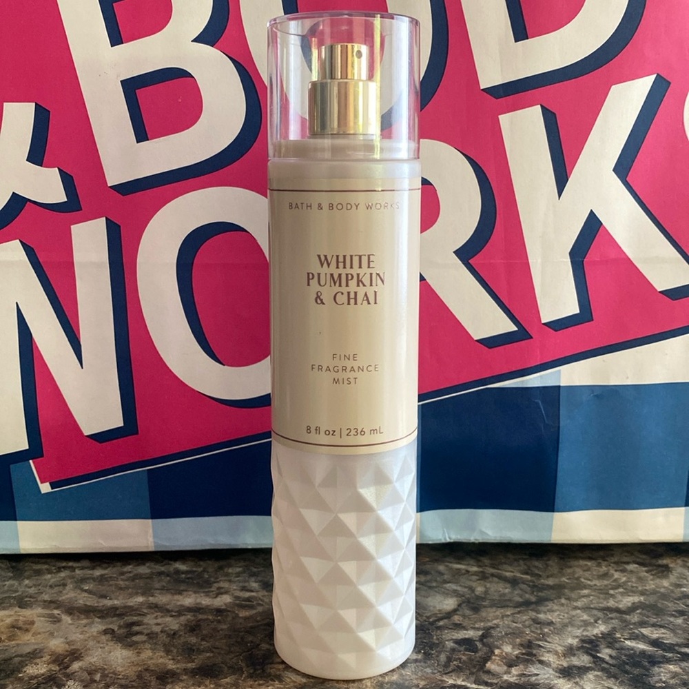 Bath & Body Works White Pumpkin & Chai 95% full